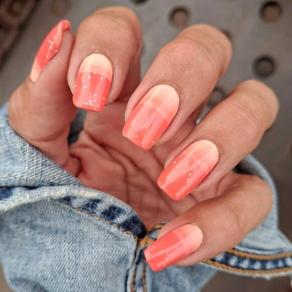 Retired Color Street-  Coral Couture - Picture 2 of 4